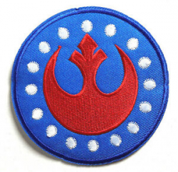 Details about Star Wars Rebel Alliance Red/Blue Logo 3.5\