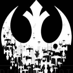 Star Wars Rebel Logo Wall Sticker | Star Wars Gifts 2019
