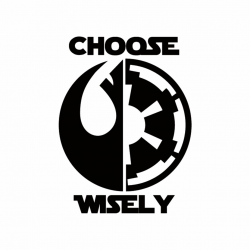 Amazon.com: Athena Star Wars - Choose Wisely - Rebel Empire ...