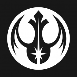 Rebel Jedi - White