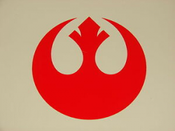 Details about Rebel Alliance Logo Vinyl Decal Sticker Star Wars RED 2\