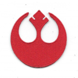 Star Wars: Rebel Alliance Red Squadron Logo Embroidered Patch Small Version