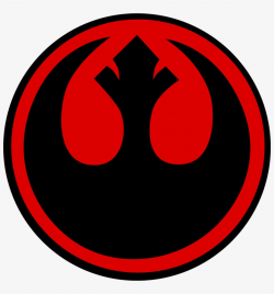 Transparent Star Wars Rebel Alliance Symbol Stickers - Star ...