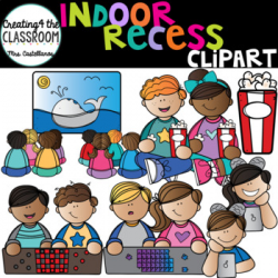 Indoor Recess Clip Art {School Clip Art}