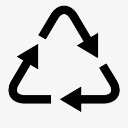 Arrow Clipart Recycling - Recycle Icon Png #49423 - Free ...