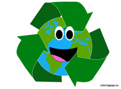 planet-earth-with-recycle-symbol | Recycle symbol, Symbols ...
