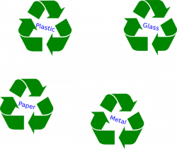 Large Green Recycle Symbol Clip Art at Clker.com - vector ...