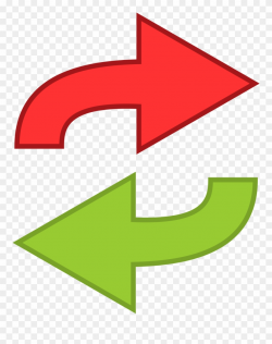 Transfer Transparent Images Png - Red And Green Arrow Png ...