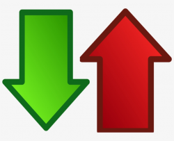 On The Way Down Or One The Way Up - Green Arrow Up Red Arrow ...