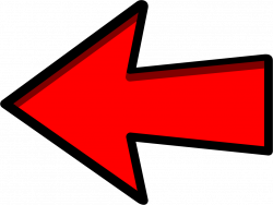 Red Arrow Left Pointing #2557 - Free Icons and PNG Backgrounds