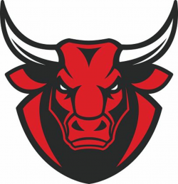 The head of a ferocious bull vector art illustration | Bull ...