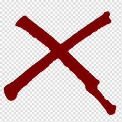 Red X, Computer Icons Drawing , Dark Red X transparent ...
