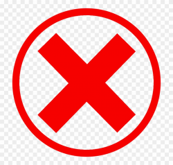 Red Cross Mark Clipart Green Checkmark - #797937 - PNG ...