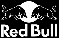 Redbull Logo (White)
