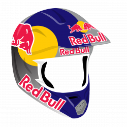Ken Roczen Helmet Sticker by Red Bull for iOS & Android | GIPHY