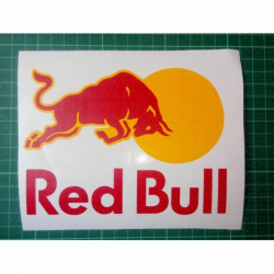 redbull logo stickers for cars and bikes | Bike stickers ...