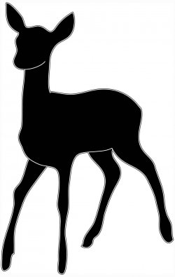 Reindeer Cliparts Black - Making-The-Web.com