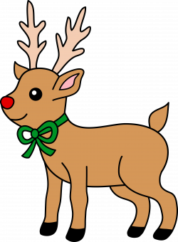 Cartoon Reindeer Clipart | Free download best Cartoon Reindeer ...