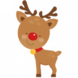 Cute reindeer clipart clip art - ClipartPost