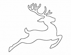 Reindeer clipart outline - AbeonCliparts | Cliparts & Vectors