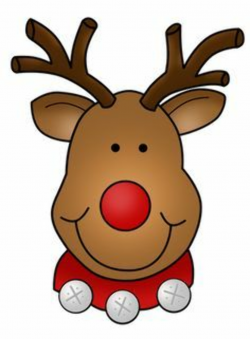 Cute Rudolph Clipart Cute Rudolph Freebie | Christmas | Reindeer ...