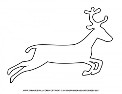 Reindeer clipart image - WikiClipArt