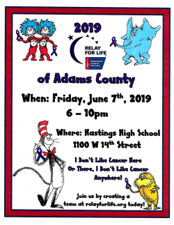 Relay For Life 2019 at Hastings High School – Platte River Radio