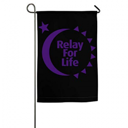 Amazon.com : Relay for Life 100% Polyester House Flag ...