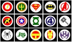 Relay For Life Superhero Logos free image