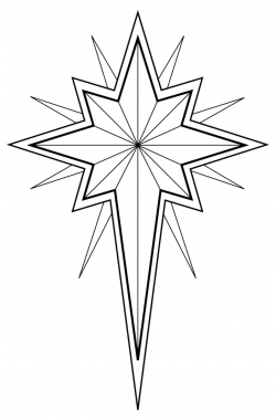 Religious christmas star clipart free images 2 image - ClipartAndScrap