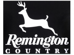 Remington Country Deer Decal White
