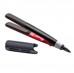 Remington - Remington Salon Collection 1” Pro Glide Flat Iron, Black/Red,  S9704 - Walmart.com
