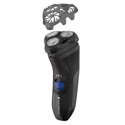 Remington R3000 ($5 Coupon Eligible) Series Rotary Shaver, Men\'s Razor,  Black/Blue, PR1335C