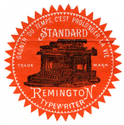 Remington 1894 logo | detail from: letterhead_Remington_1894 ...