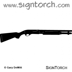 Remington 870 ~ : SignTorch, Turning images into vector cut ...