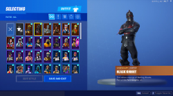 BLACK KNIGHT, GALAXY Skin, And John Wick Stacked Account ...