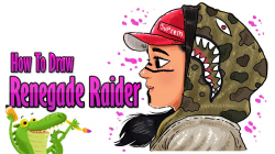 how to draw Renegade Raider Fortnite