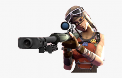 Fortnite Sniper Transparent - Fortnite Renegade Raider Png ...