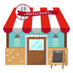 Restaurant building clipart 2 » Clipart Station