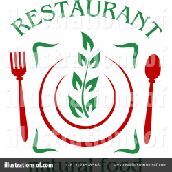 Restaurant Clipart #1243740 - Illustration by Vector ...