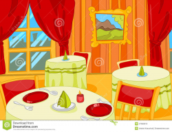 Inside The Restaurant Clipart