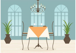 Restaurant Interior Vector - Download Free Vectors, Clipart ...