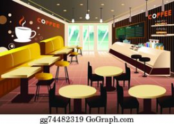 Restaurant Interior Clip Art - Royalty Free - GoGraph