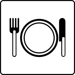 Free Restaurant Clipart Black And White, Download Free Clip ...