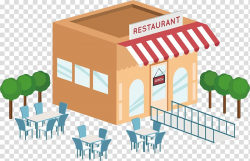 Coffee Cafe Restaurant, Open-air coffee shop transparent ...