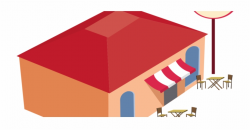 Clip Art Transparent Library Cafe Building Clipart ...