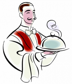 95+ Waiter Clip Art | ClipartLook