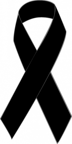 Clip Art of a Black Awareness Ribbon | Clip Art | Awareness ribbons ...
