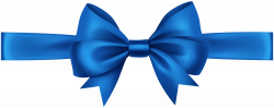 Ribbon with Bow Blue Transparent PNG Clip Art Image | Gallery ...