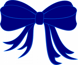Blue Bow Ribbon Clip Art at Clker.com - vector clip art online ...